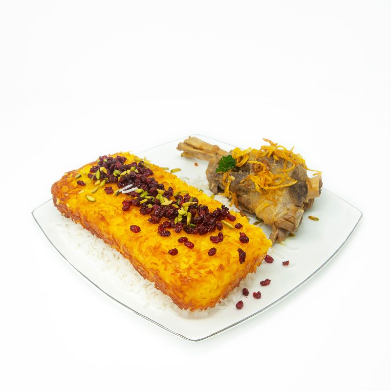 70-Tahchin-With-Lamb-Shank-Parkway-Restaurant-Toronto-Persian-Cuisine